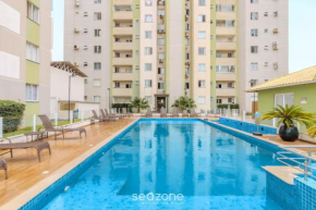 Prédio com piscina a 400m da Praia - LEA